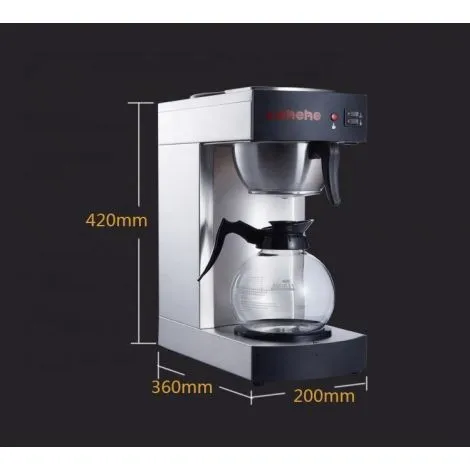 Профессиональная капельная фильтр кофеварка LEHEHE RXG 2001 LHH-RH-330