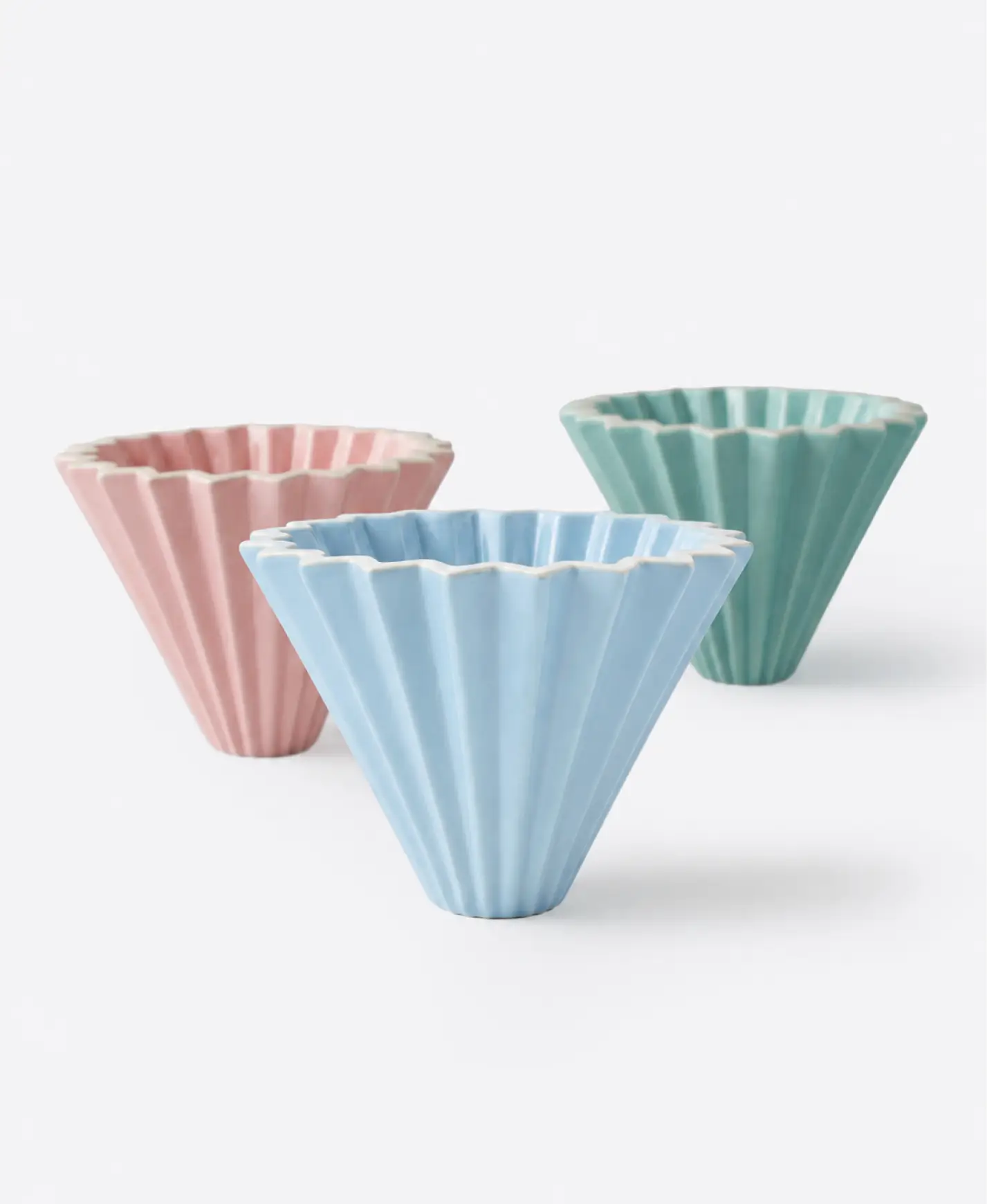 Воронка Agave Blue Filter Cup Origami для приготовления кофе керамическая на 1-2 чашки